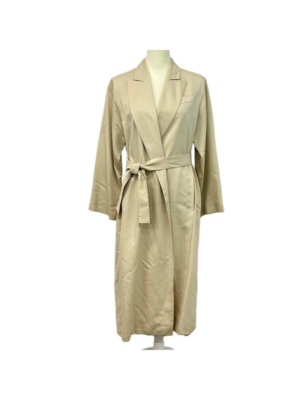 Max Mara Coat S Beige 38
